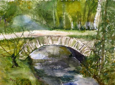 Freude am Malen, mit Aquarellen von Christl Wagner