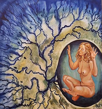 Ausstellung mit Werken Sebastian Becker, ein Weimarer Künstler