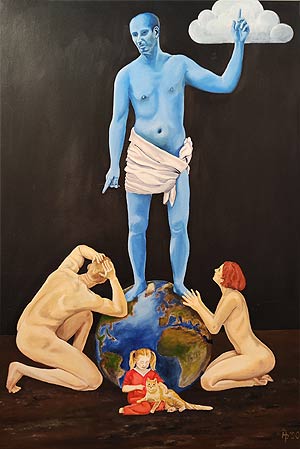 Ausstellung mit Werken Sebastian Becker, ein Weimarer Künstler