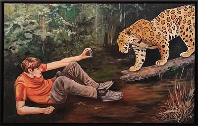 Ausstellung mit Werken Sebastian Becker, ein Weimarer Künstler